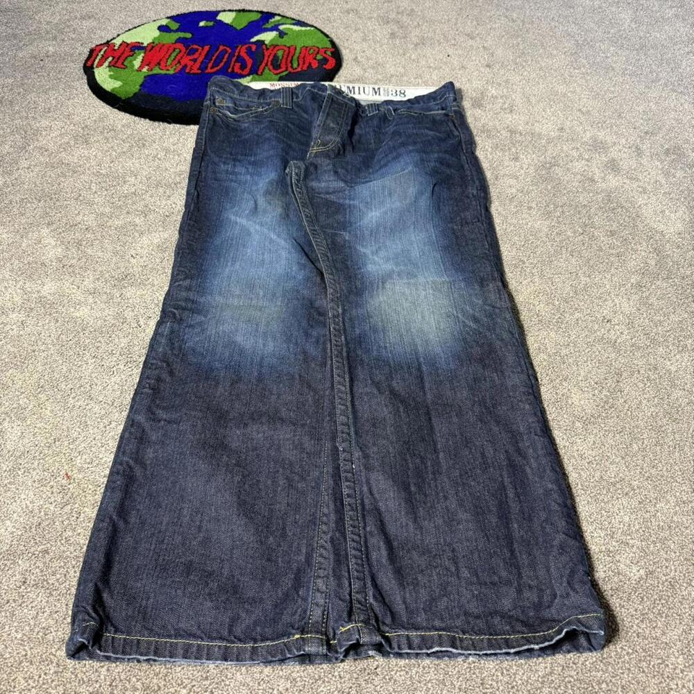 y2k 2000’s denim acid washed bootcut jeans